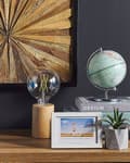 Miniatyrbilde 4 av 6: Globus Blå Syntetisk Dekorativ 15 cm Kontor Moderne Dekor
