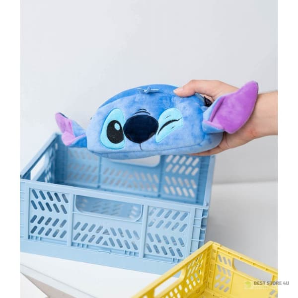 Disney Stitch - Plys penalhus til tilbehør