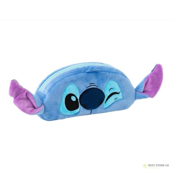 Disney Stitch - Plys penalhus til tilbehør