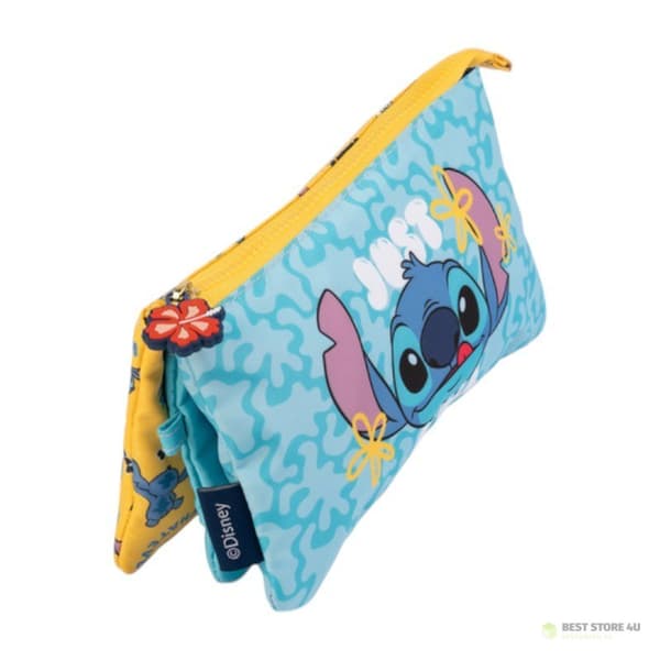 Disney Stitch Tropical - pennfodral med 3 fack