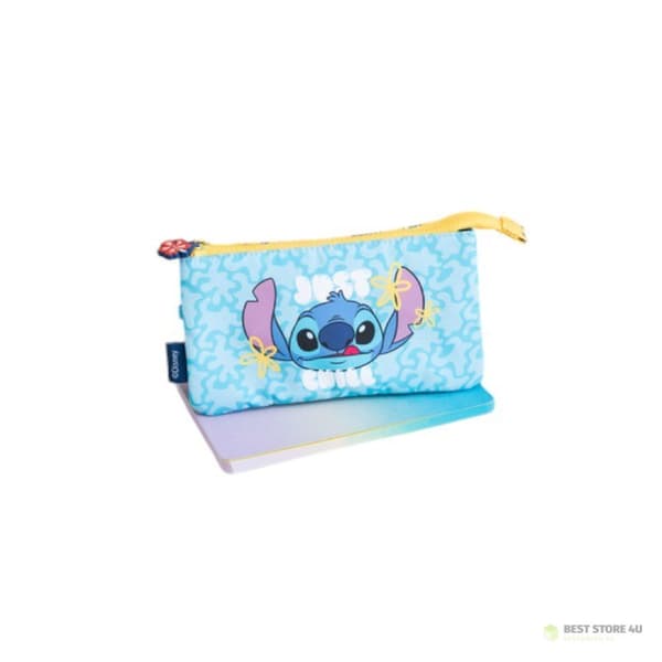 Disney Stitch Tropical - pennfodral med 3 fack