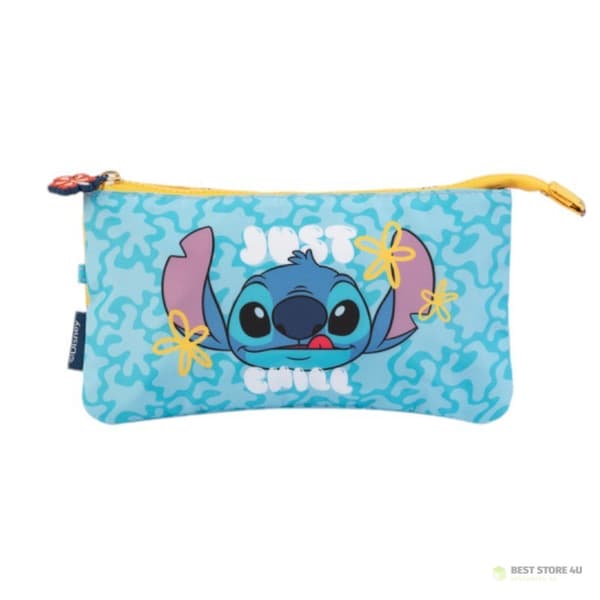 Disney Stitch Tropical - pennfodral med 3 fack