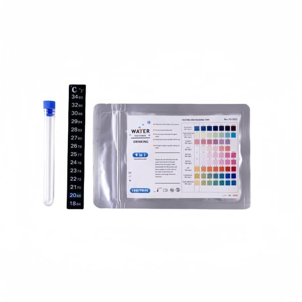 INF pH-teststrimler med temperaturpapir Drinking water 9 tests