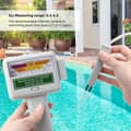 Miniatyrbillede 4 af 5: OBOSOE klormåler pH-måler bærbar 2 i 1 tester til klorrester hurtig test for poolhospitalsspildevand