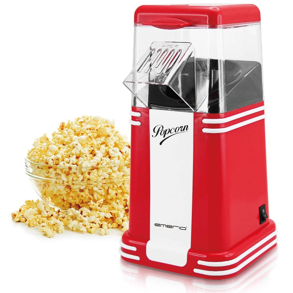 Emerio Popcornmaskin Röd Retro
