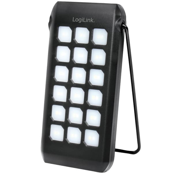 LogiLink Solcells-Powerbank 10.000mAh PD 18W