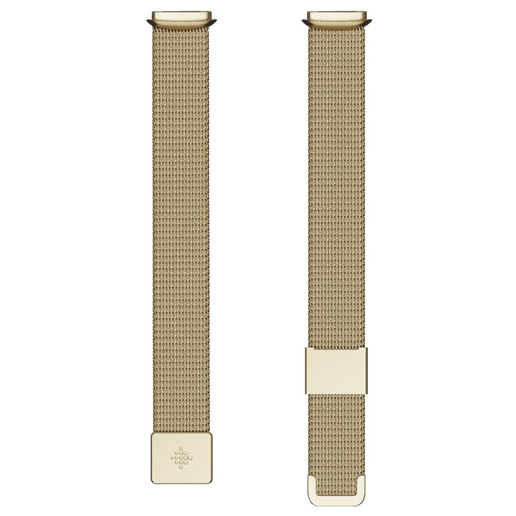 Fitbit Luxe Metal Mesh Soft Gold (One Size)