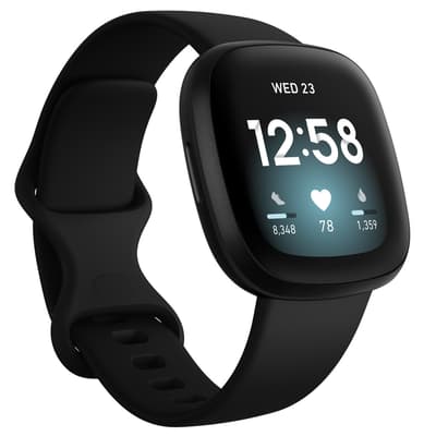 Fitbit Versa 3 Black Smartwatch