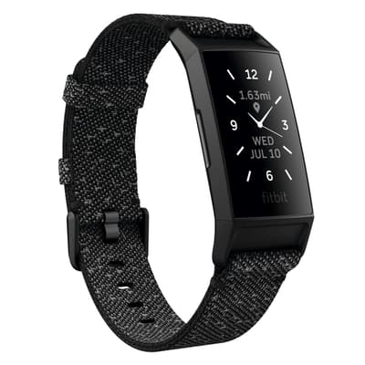 Fitbit Charge 4 Special Edition Granite Reflective Woven/Black