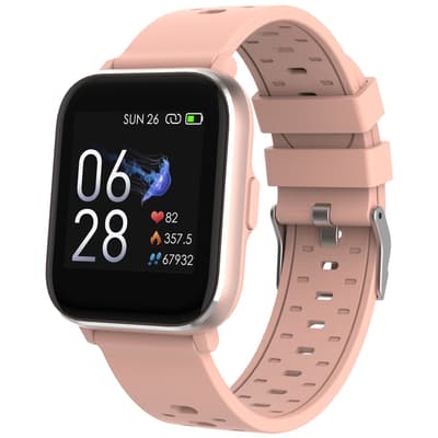 Denver SW-162 Smartwatch with body temperature sensor & heart rate sensor Pink