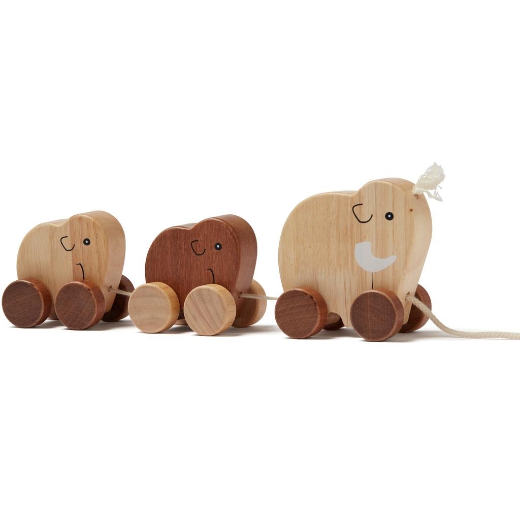 Kid's Concept Mammutfamilj dragleksak natur NEO