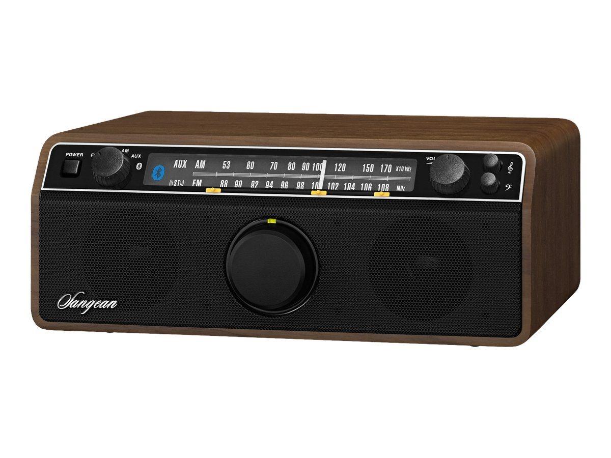 Sangean Retro Radio WR-12BT Walnut