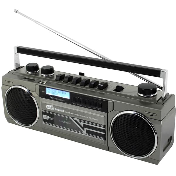 Soundmaster SRR70TI Retro Kassettradio med Bluetooth USB/SD
