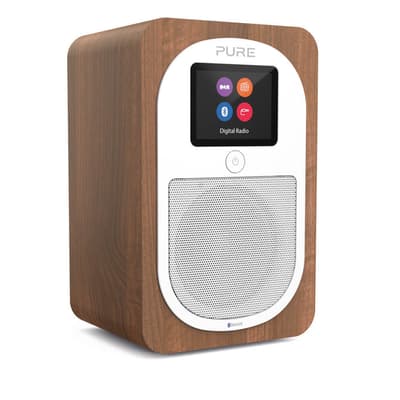 PURE Clock Radio Evoke H3 Valnøt