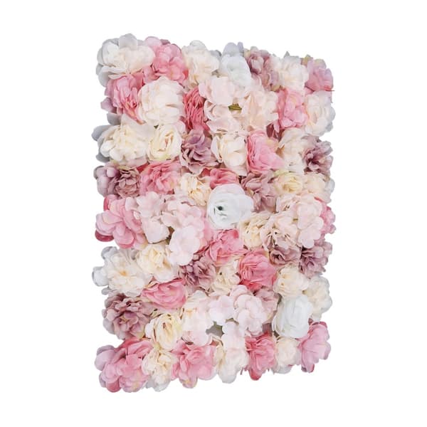 Återanvändbar Blomväggsbakgrund, Elegant Design, Lätt Montering, Inomhus/Utebruk