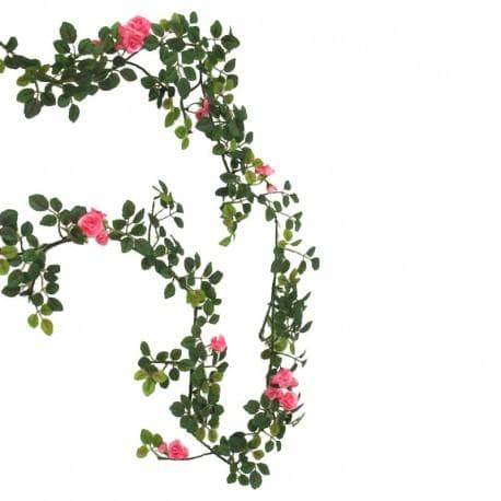 Ros Girlang med rosor och blad 180 cm från Swerox
