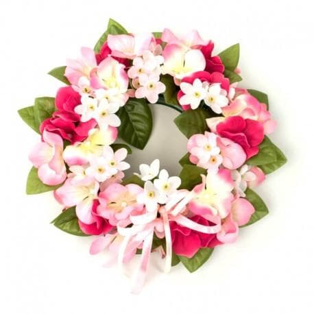 Ljusmanschett med blommor för blockljus från Swerox