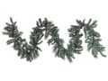 Miniatyrbillede 4 af 6: Julekrans Grøn Syntetisk Materiale 270 cm LED-lys Kunstige frostede fyrrekogler Bær Justerbare kviste