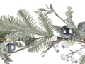 Miniatyrbild 6 av 7: Konstgjord julgirland Grön Syntetmaterial 150 cm med prydnader Justerbara kvistar