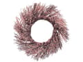 Miniatyrbilde 1 av 5: Dørkrans Rosa Kunstige blomster Ø 50 cm Veggdekorasjon Håndlaget Tradisjonell Rustikk Boho