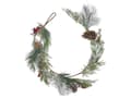 Miniatyrbilde 1 av 5: Kunstig Julekrans Grønn Syntetisk Materiale 150 cm Ornament Frostet