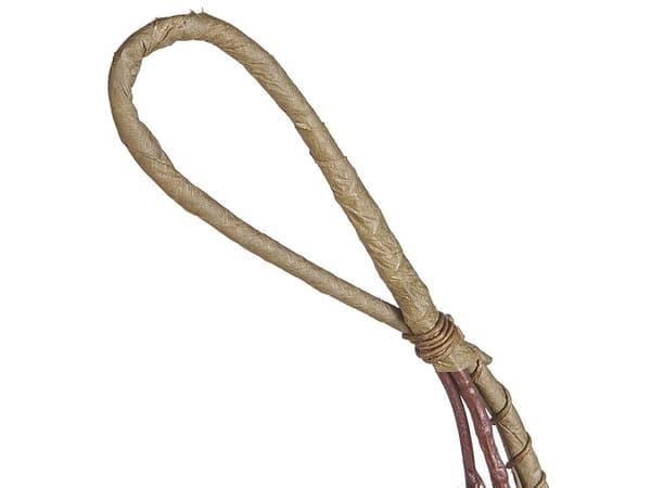 Kunstig Julekrans Oransje Syntetisk Materiale 150 cm med Ornamenter