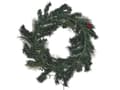 Miniatyrbilde 5 av 7: Julekrans Grønt Syntetisk Materiale Rund 60 cm LED-Lys Hengende Innendørs Tilbehør