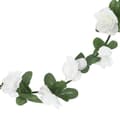 Miniatyrbillede 5 af 7: vidaXL kunstige blomsterguirlander 6 stk. 240 cm hvid