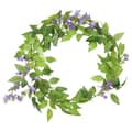 Miniatyrbillede 2 af 7: vidaXL kunstige blomsterguirlander 6 stk. 200 cm lilla