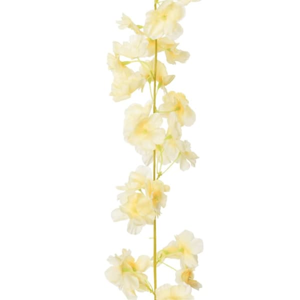 vidaXL Konstgjorda girlanger 6 st champagne 180 cm