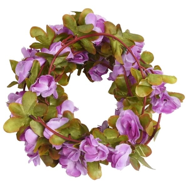 vidaXL kunstige blomsterguirlander 6 stk. 250 cm lyslilla