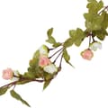 Miniatyrbillede 5 af 7: vidaXL kunstige blomsterguirlander 6 stk. 215 cm champagnefarvet