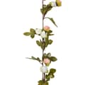 Miniatyrbillede 6 af 7: vidaXL kunstige blomsterguirlander 6 stk. 215 cm champagnefarvet