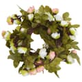 Miniatyrbillede 2 af 7: vidaXL kunstige blomsterguirlander 6 stk. 215 cm champagnefarvet