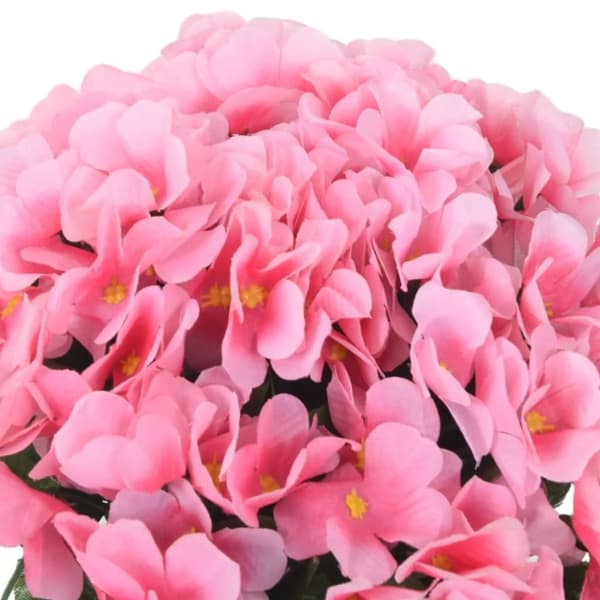 vidaXL kunstige blomsterguirlander 3 stk. 85 cm lyserød