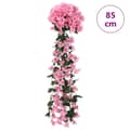 Miniatyrbillede 7 af 7: vidaXL kunstige blomsterguirlander 3 stk. 85 cm lyserød