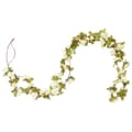 Miniatyrbilde 4 av 7: vidaXL Blomsterkranser for jul 6 stk hvit 250 cm