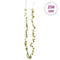 Miniatyrbilde 7 av 7: vidaXL Blomsterkranser for jul 6 stk hvit 250 cm
