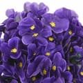 Miniatyrbilde 5 av 7: vidaXL Blomsterkranser for jul 3 stk mørkelilla 85 cm