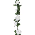 Miniatyrbilde 6 av 7: vidaXL Blomsterkranser for jul 6 stk vår hvit 250 cm
