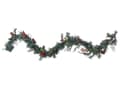 Miniatyrbilde 4 av 6: Julegirlander med belysning Grønn Syntetisk materiale 180 cm LED Julepynt Jul Dekorasjon
