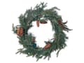 Miniatyrbilde 6 av 8: Julekrans med belysning Grønn Syntetisk materiale ø 60 cm LED Kongler Julepynt Jul Dekorasjon
