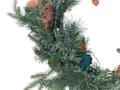 Miniatyrbilde 7 av 8: Julekrans med belysning Grønn Syntetisk materiale ø 60 cm LED Kongler Julepynt Jul Dekorasjon