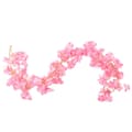 Miniatyrbillede 3 af 7: blomsterguirlander til jul 6 stk. 180 cm mørk pink