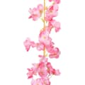 Miniatyrbillede 6 af 7: blomsterguirlander til jul 6 stk. 180 cm mørk pink