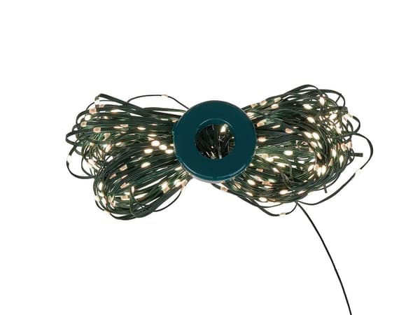 Smart LED-lyslenke med 400 flerfargede lys 200 cm Appstyrt med timer og bryter Julebelysning Dekorasjon Juletrelys