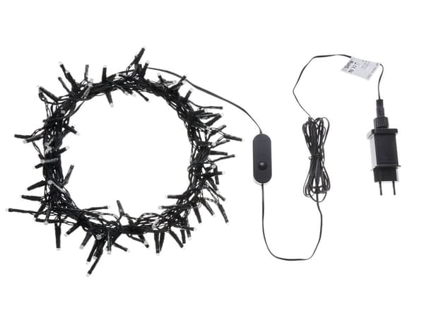 LED-lyslenke med 100 flerfargede lys 13,5 m Appstyrt med timer og bryter Julebelysning Dekorasjon Smart belysning