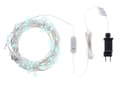 Miniatyrbilde 4 av 8: Smart LED-lysgardin Transparent Flerfarget lys 150 cm Appstyrt med timer og bryter Julebelysning Dekorasjon
