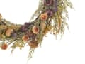 Miniatyrbilde 7 av 7: Dørkrans Grønn 45 cm Håndlaget Dekorativ Kunstig Blomst Rund Veggdekorasjon Tradisjonell Rustikk stil