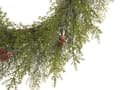 Miniatyrbilde 7 av 7: Julekrans Grønn Syntetisk materiale ø 70 cm Kongler Tradisjonell stil Interiør Dekor Jul Julepynt Dørkrans